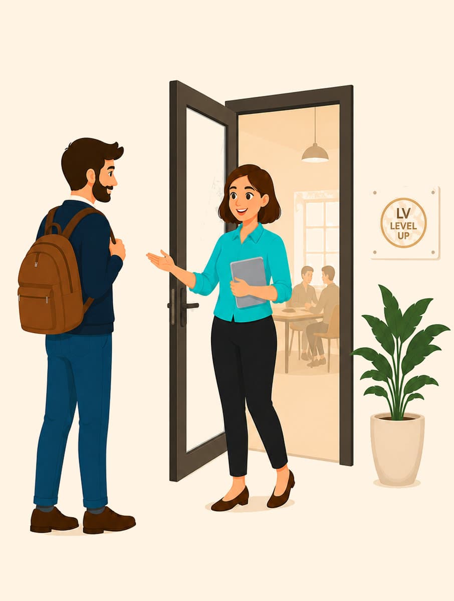 LevelUP language school